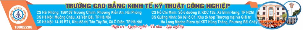 cao đẳng kin htế kỹ thuật công nghiệp