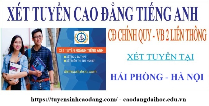 Xét tuyển cao đẳng tiếng Anh học tại Hải Phòng