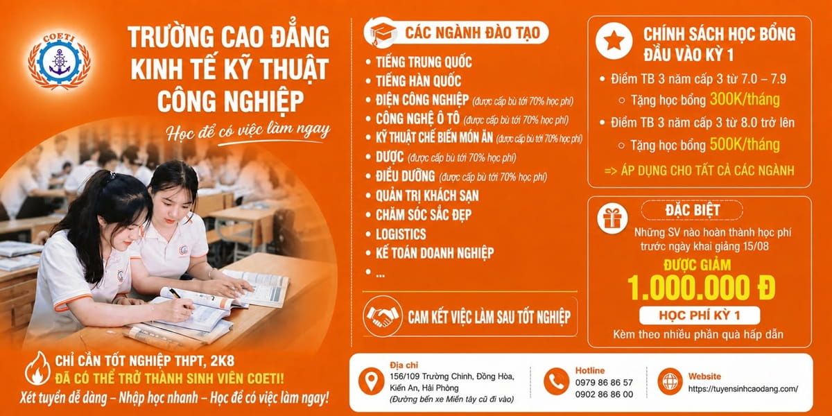 xét tuyển cao đẳng chính quy 2026